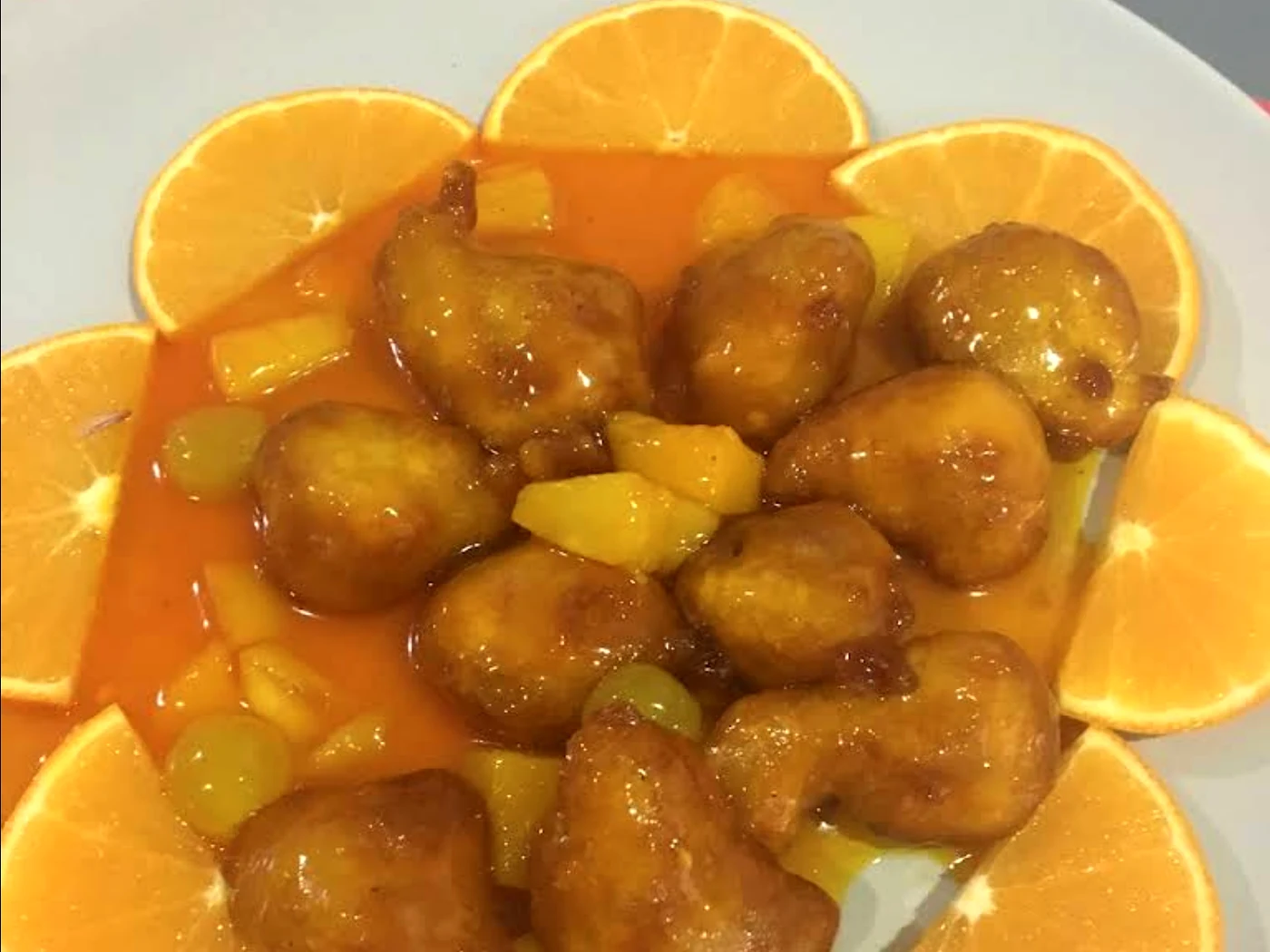 Pollo a la naranja de Restaurante Chino 09